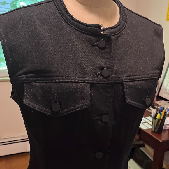 Alexander Wang Denim Dress SZ 8 โ๏ธ๐ค Same Day Ship ๐ฆโ๏ธ - Picture 3 of 13